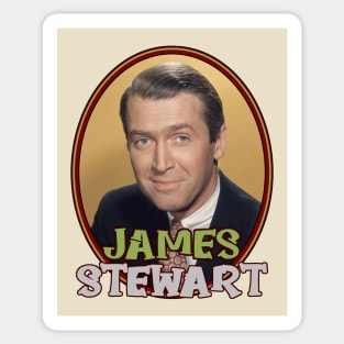 James Stewart: In Living Color Sticker